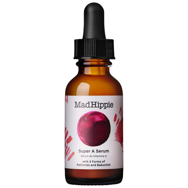 Mad Hippie Super A Retinol Serum for Face – Potent Anti-Aging Serum with 3 Retinoids, Bakuchiol + Hyaluronic Acid, 1.02