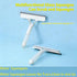 KonaCryspen 3-in-1 Window Cleaning Tool Blade, Sponge & Spray for Streak-Free Glass, Ideal for Home Windows, Mirrors