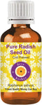 Deve Herbes Pure Radish Seed Oil, Cold Pressed, 100ml (3.38 oz)