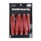 YS Park Shark Clips, Red Metal, 8pcs