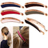 Luckycivia 6 PACK Women Classic Banana Hair Clips, Retro Ponytail Holder Grips for Women and Girls