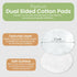 Intrinsics Premium Cotton Ovals (50 Count) – 3” Medium-High Absorbency Lint-Free Cotton Pads for Makeup