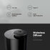 Waterless Diffuser for Essential Oil Nebulizer Battery Operated Mini Scent Air Machine Aromatherapy Atomizing Diffuser 1/2/3H/Time Off 3 Mist Level for Home Cars Office (AN6 Black) by Airversa