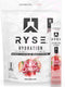 On The Go Electrolyte Drink Mix Packets | Ryse Core Hydration | Zero Sugar | 16 Servings (Pink Splash) with All 6