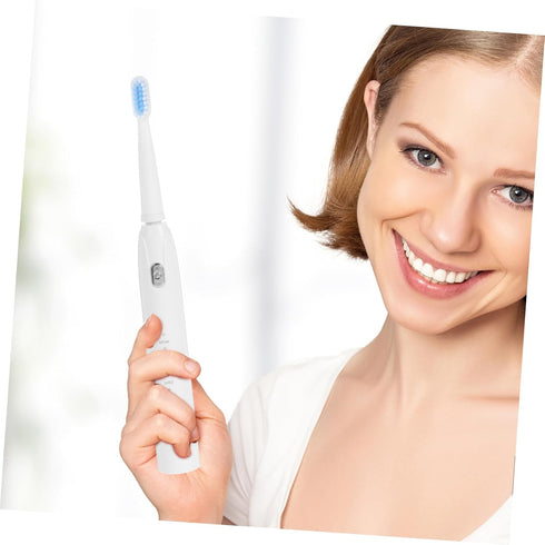 SHERCHPRY Waterproof Electric Toothbrush USB Charging Five-Speed Vibration Soft Bristles for Adults and Boys and Girls