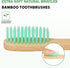 8 Count Biodegradable Bamboo Toothbrushes, Natural Value Pack, Extra Soft for Sensitive Teeth & Gums