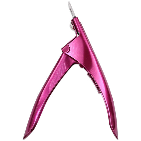 PANA USA Professional Stainless Steel Acrylic Nail Tips Clipper Cutter for False Nails/Fake Nails, Nail Trimmers for