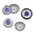 NEW Set of 3 Replacement Shaver Heads for Philips Norelco HQ56, HQ55, HQ4, HQ3 by RazorShop