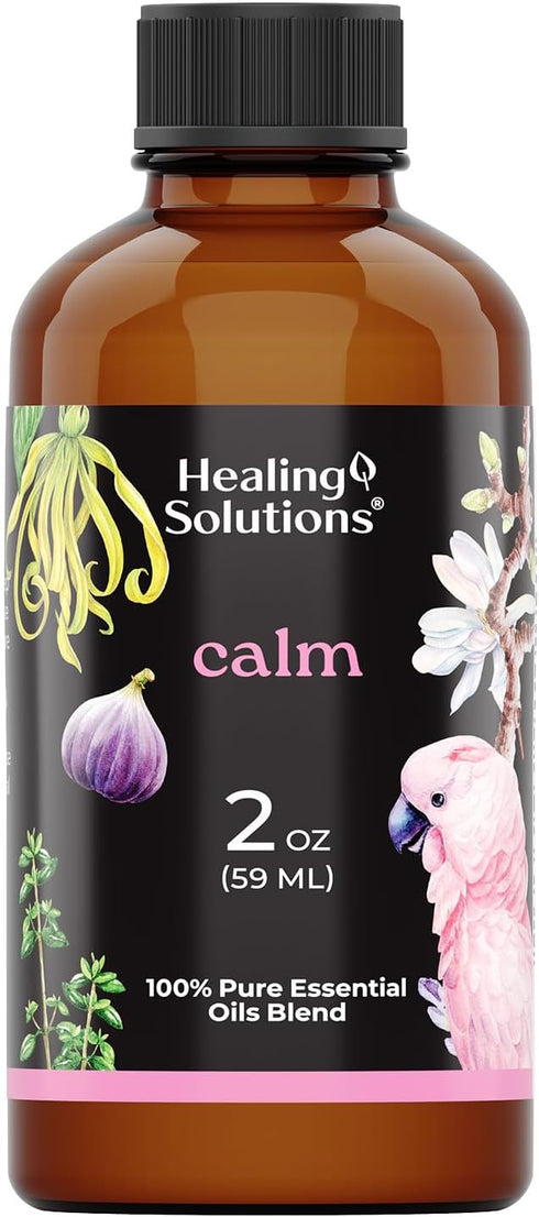 Healing Solutions Calm Blend Essential Oil, 2 Fluid Ounces