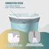 FORID Medium Drawstring Trash Bags, 120 Count, 8 Gallon White Disposable Can Liners for Home Office