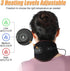 Portable Heating Pad for Neck with Massager, 3 Adjustable Temperatures & 4 Massage Modes for Pain Relief