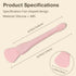 4PCS Silicone Face Mask Applicator Set: Dual-Ended Facial Mask Brush with Spatula for Mud, Clay - Skincare Tool
