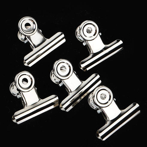 Nail Extension Clips, 5PCS Stainless Curve C Nail Curvature Pinching Clips, Multi-functional Nail Art Accessories