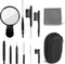 WXJ13 Hearing Aid Cleaning Kit, 13 Pieces with Nylon Brushes, Magnifier, Ventilation Rod, Screwdriver, Case for