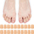 20 Pieces Toe Sleeves, Gel Toe Protectors, Breathable Toe Covers for Bunion Overlap Toe Hammer Toes Pain Relief (Skin