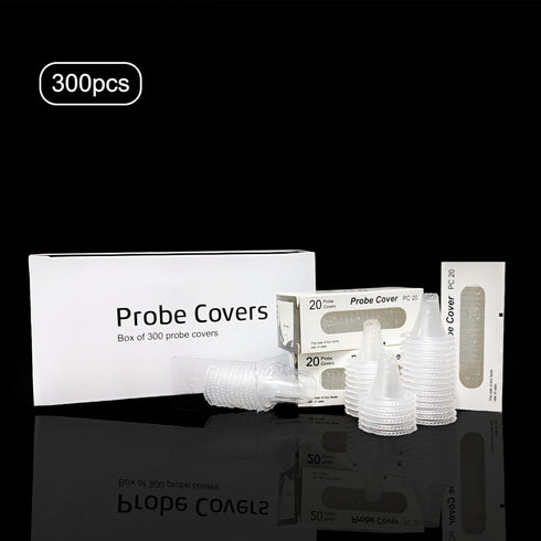 300pcs Disposable Ear Thermometer Probe Covers, Upgraded Lens Filters & Refill Caps for All Braun Digital Thermometers