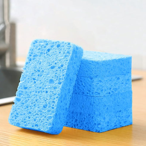 24-Pack Non-Scratch Scrub Sponges for Dishes, Cleaning Sponges for Kitchen Home and More (Blue)