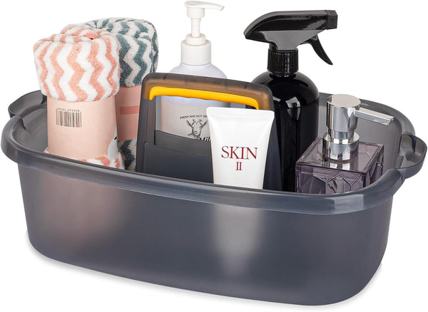 JiatuA Large Cleaning Supplies Caddy - Portable Shower Caddy Basket Organizer with Handle for Storage