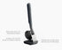 Joseph Joseph SinkTech Dish Brush with Replacement Head and Stainless-Steel Storage Stand Drip Tray