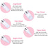 AUOCATTAIL Nail Art Design Tools 15pcs Painting Brushes Set with 5pcs 2-way Dotting Pens & Gold-rimmed Resin Palette