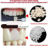 VEZE Tooth Repair Kit, Thermal Fitting Beads and Fake Teeth for Temporary Fixing Missing Tooth, Yellow