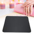 Manicure Mat, Reusable Hand Cushion Pad for Nail Art Desk Mat, Nail Salon Tools Accessory (Black)