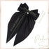 MRJ 4 Pcs Big Hair Ribbons, Silky Satin Hair Bows for Women, Large Hair Clips, Aesthetic Barrettes