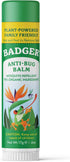 Badger Bug Repellent Stick, Non-DEET Mosquito Repellent with Citronella & Lemongrass, 0.6 oz Travel Size