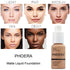 2 Pack PHOERA Foundation - Flawless Soft Matte 24HR Oil Control Full Coverage Makeup (102 Nude-30m)