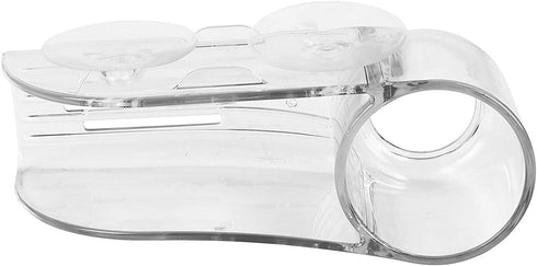Spectrum Diversified Royo Suction Sink Sponge Center & Scrub Brush Holder for Kitchen Organization