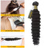 QTHAIR 16A Brazilian Virgin Hair Deep Wave Bundles, 100% Unprocessed Deep Curly Human Hair Weave, Natural Color