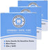 Expandable Dental Floss 3 Pack, Plastic-Free Dispenser with 50 Meter / 164 Feet per Pack, Mint Flavor