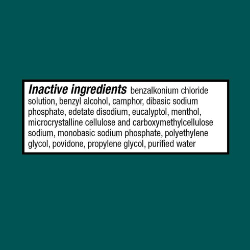 Amazon Basic Care No Drip Severe Congestion Nasal Pump Mist Spray - 12 Hour Relief, 1 fl oz