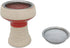 Stainless Steel Hookah Bowl Screen, Metal Heat Management System, 2pcs Silver Screen (No Bowls Included)