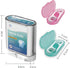 Dental Floss Holder, Pop-up Floss Box Automatic Tooth Picks Dispenser, Portable Flossers for Adults with Travel Case