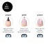 Sensationail Gel Nail Polish - Smell the Roses, At Home Quick-Cure Polish, Glossy, Long-Lasting, Lasts Up to 2 Weeks