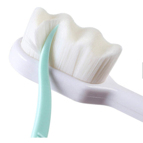 Extra Soft Toothbrush for Sensitive Gums and Teeth, 20,000 Ultra Soft Bristles, Micro-Nano Toothbrush (2 Pack)