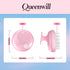 Electric Cordless Hair Scalp Massager, Portable Scrubber with 2 Modes Vibration Comb for Relaxation