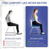 Wedge Pillow for Office Chair and Car Seat Cushion, Medium Firm Memory Foam Seat Pad for Tailbone and Hip Pain Relief