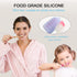 V-TOP 10 Pack Toothbrush Covers Caps, Silicone Portable Tooth Brush Protector for Travel, Home and Outdoor