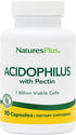 Natures Plus Acidophilus with Pectin, 90 Capsules, Probiotic Supplement with 1 Billion Viable Cells, Vegan