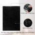 Adult Diaper Disposal Bags Pack of 100, Black Disposable Bags 9.84x13.78inches Zip Seal Opaque Incontinence Pad Disposal