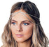 Yean Gold Sequins Head Chain, Bohemian Hair Jewelry Headpiece, Festival Headband Accessories for Women