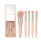 Travel Makeup Brush Set - Mini Eye Shadow Kits, Small Size Eyeshadow Case, Soft Brushes for Professional Tools