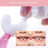 Kids Foam Toothpaste with Low Fluoride, Orange and Strawberry Flavor - Safe Natural Formula for U-Shape Electric