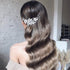 Latious Silver Bride Wedding Hair Comb, Crystal Bridal Side Comb, Rhinestone Hair Accessories