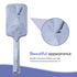 WIN SUN Paddle Brush with Air Cushion - Marble Effect, Good for Detangling, Straightening Hair and Blow Drying