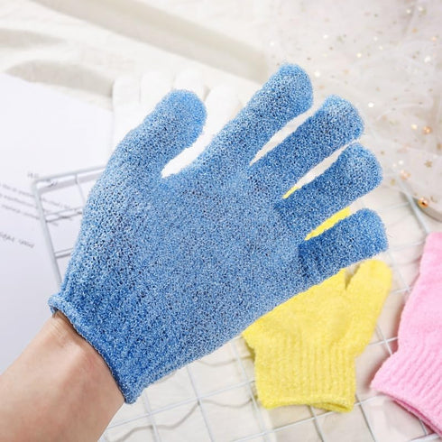 5 Pcs Exfoliating Gloves, Body Scrub Shower Gloves, Loofah Glove, Exfoliation Mitt for Skin Care