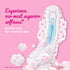 WHISPER 45 31.7 cm Ultra Skinlove Sanitary Pads for Women | Thin XL+ Pads | Cottony Soft Top Sheet | Irritation Free |