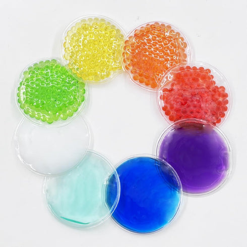 8 PCS Kids Hot Cold Ice Packs, Small Reusable Ice Pack for Pain Relief, Fever Reduction, Wisdom Teeth, Baby Colic